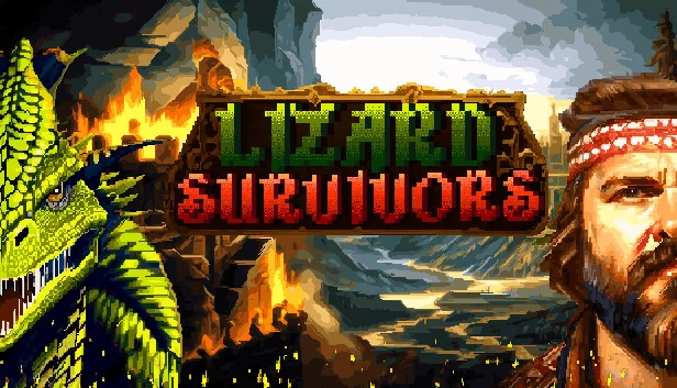 蜥蜴幸存者：许珀耳玻瑞亚之战（Lizard Survivors: Battle for Hyperborea） 游戏封面