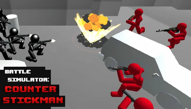 战斗模拟器：火柴人反恐（Battle Simulator: Counter Stickman） 游戏封面