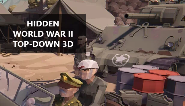 隐秘二战 俯视3D（Hidden World War II Top-Down 3D） 游戏封面