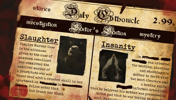 每日记事：编辑版（Daily Chthonicle: Editor's Edition） 游戏封面