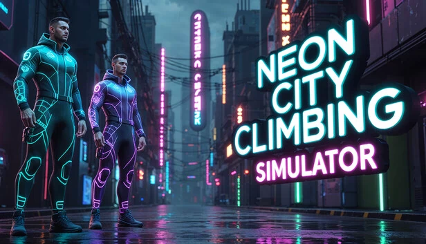霓虹城市攀爬模拟器(Neon City Climbing Simulator) 游戏封面