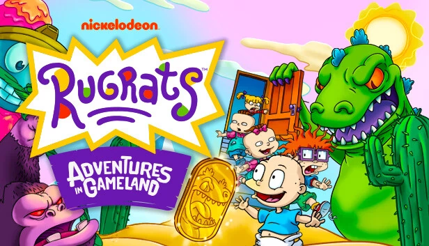 Rugrats：Gameland大冒险（Rugrats: Adventures in Gameland） 游戏封面