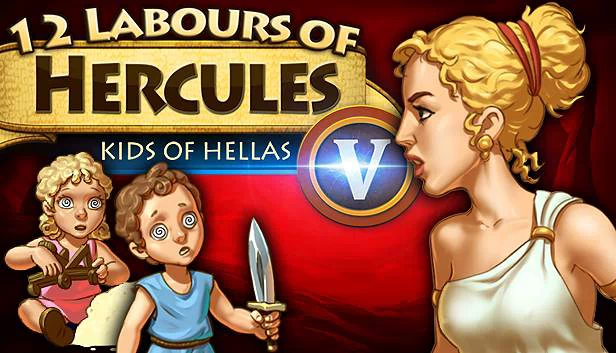 赫拉克勒斯的十二功绩V：希腊的子孙（白金版）（12 Labours of Hercules V: Kids of Hellas (Platinum Edition)） 游戏封面