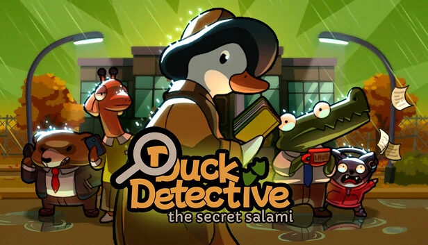鸭子侦探：秘密萨拉米（Duck Detective: The Secret Salami） 游戏封面