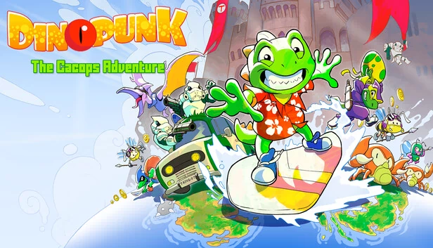 恐龙朋克:卡科普斯冒险(Dinopunk: the Cacops adventure) 游戏封面