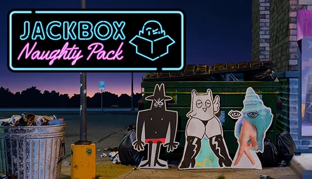 杰克盒子的恶作剧包（The Jackbox Naughty Pack） 游戏封面