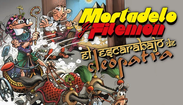 莫塔德洛和菲莱蒙：克娄巴特拉的甲虫（Mortadelo y Filemón: El escarabajo de Cleopatra） 游戏封面