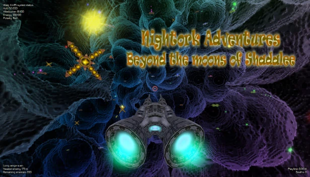 Nightork冒险-超越Shadalee的卫星（Nightork Adventures - Beyond the Moons of Shadalee） 游戏封面