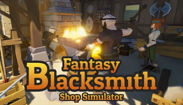 奇幻铁匠铺模拟器（Fantasy Blacksmith Shop Simulator） 游戏封面