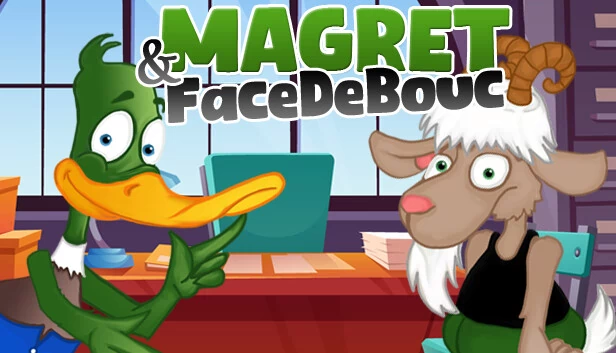 玛格丽特与山羊脸：“好友案件（Magret & FaceDeBouc  "The buddy-buddy case"） 游戏封面