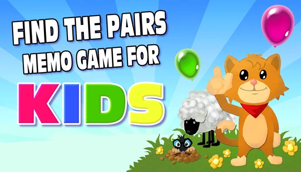 找配对记忆游戏（Find The Pairs Memo Game for Kids） 游戏封面