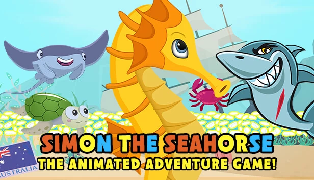 西蒙海马：动画冒险游戏（Simon the Seahorse The Animated Adventure Game） 游戏封面