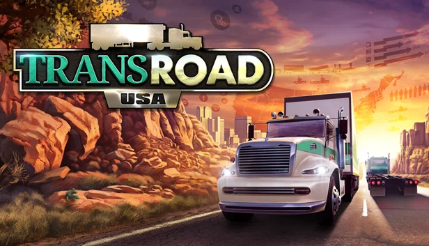 物流之路：美国（TransRoad: USA） 游戏封面
