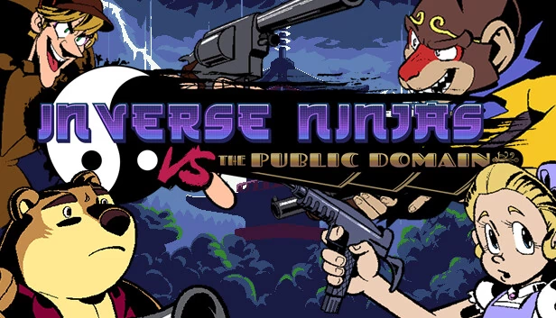 Inverse Ninjas VS. The Public Domain 游戏封面