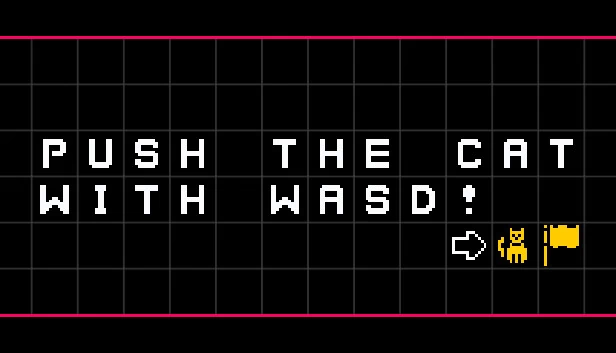 用 WASD 推猫（Push The Cat with WASD） 游戏封面