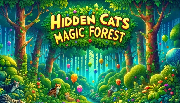 隐藏猫咪:魔法森林(Hidden Cats: Magic Forest) 游戏封面