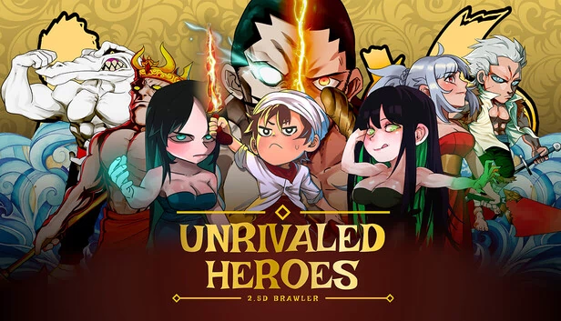 无双英雄：2.5D格斗游戏（Unrivaled Heroes: 2.5D Brawler） 游戏封面
