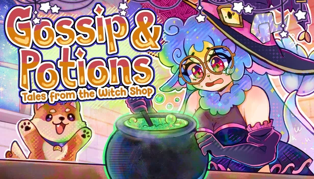 八卦与药水：女巫店的故事（Gossip & Potions: Tales from the Witch Shop） 游戏封面