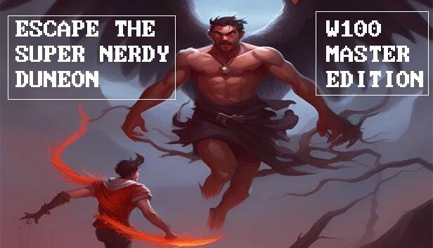 逃离超级宅男地牢 - W100 大师版（Escape the super nerdy dungeon- W100 MASTER EDITION） 游戏封面