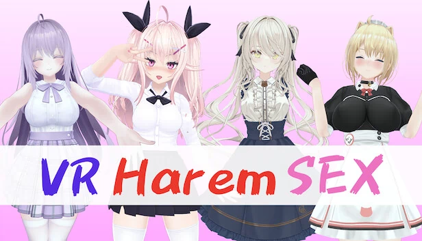 VR后宫性爱 ~ 他妈的我身边的所有女生 ~（VR Harem Sex ~Fucking the All Girls Around Me~） 游戏封面