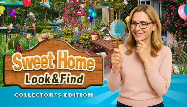 甜蜜之家：寻物收藏版（Sweet Home: Look and Find Collector's Edition） 游戏封面