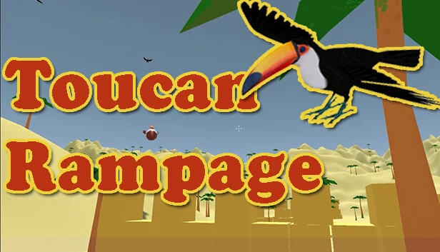 巨嘴鸟大暴走：沙暴射击（Toucan Rampage: Sandstorm Shooter） 游戏封面