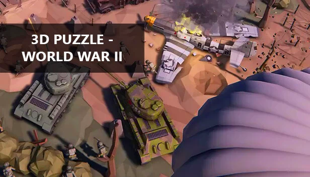 3D拼图 - 第二次世界大战（3D PUZZLE - World War II） 游戏封面