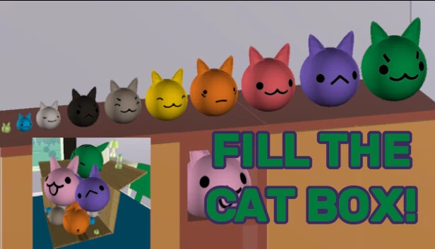 填满猫砂盆！（Fill the Cat Box!） 游戏封面