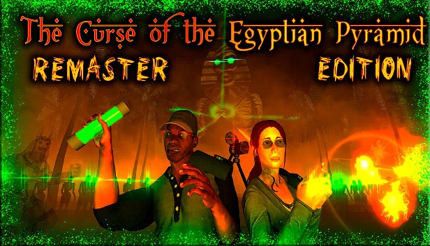 埃及金字塔的诅咒“重制版(The Curse of the Egyptian Pyramid "Remaster Edition") 游戏封面