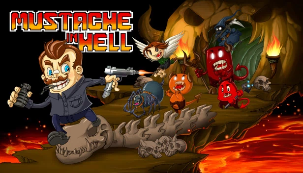 Mustache in Hell 游戏封面