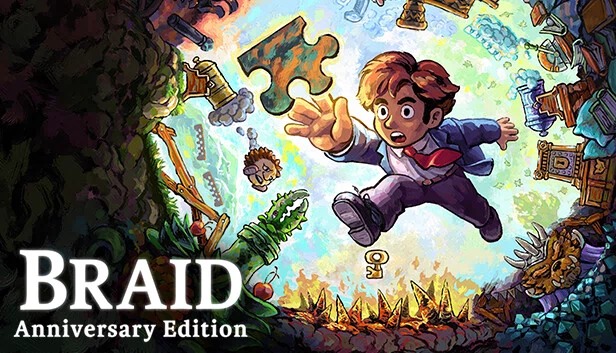 时空幻境，周年纪念版（Braid, Anniversary Edition） 游戏封面