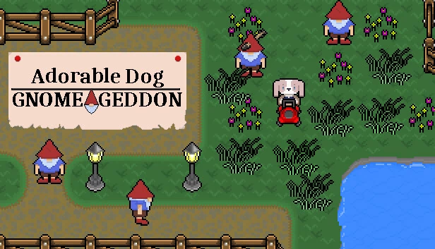 可爱狗狗:侏儒末日(Adorable Dog: Gnomeageddon) 游戏封面
