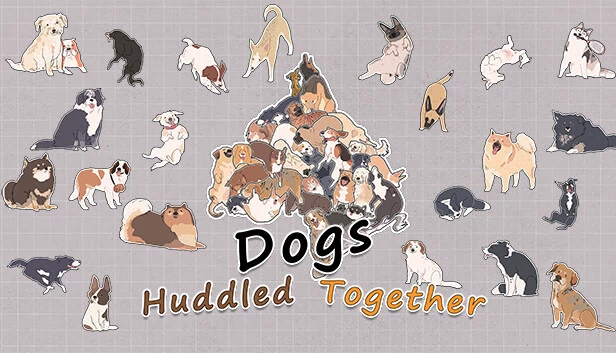 挤在一起的狗狗们（Dogs Huddled Together 挤在一起的狗狗们） 游戏封面