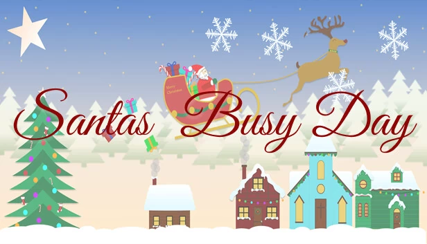 圣诞老人的忙碌一天（Santa's busy day） 游戏封面