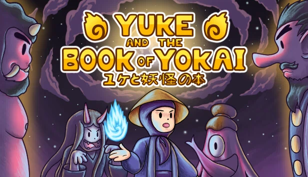 学日语：尤克与妖怪之书（Learn Japanese: Yuke and the Book of Yokai） 游戏封面