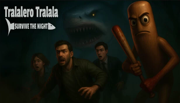 Tralalero Tralala：幸存之夜（Tralalero Tralala : Survive the night） 游戏封面