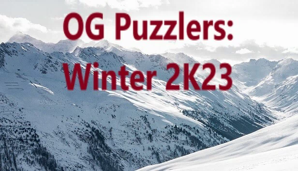 OG Puzzlers: Winter 2K23 游戏封面
