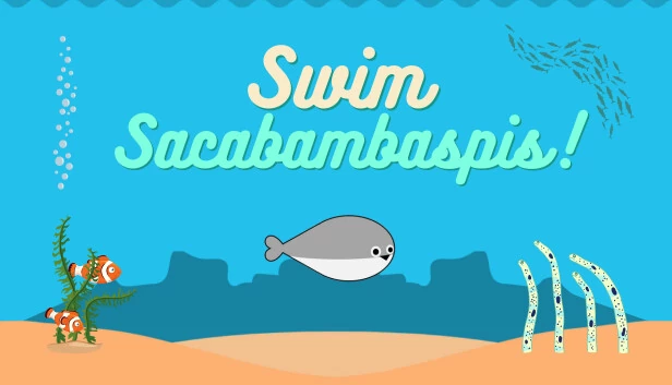 游吧，萨卡班甲鱼！（Swim Sacabambaspis!） 游戏封面