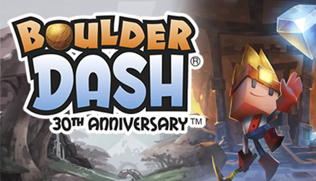 巨石冲刺 - 30周年纪念版（Boulder Dash - 30th Anniversary） 游戏封面