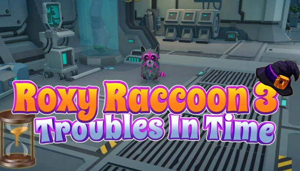 罗西浣熊3：时间危机（Roxy Raccoon 3: Troubles in Time） 游戏封面