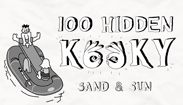 100个隐藏的怪诞之处 - 沙滩与阳光（100 Hidden Kooky - Sand & Sun） 游戏封面