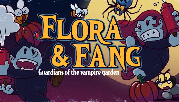 Flora & Fang: 吸血鬼花园的守护者（Flora & Fang: Guardians of the vampire garden） 游戏封面