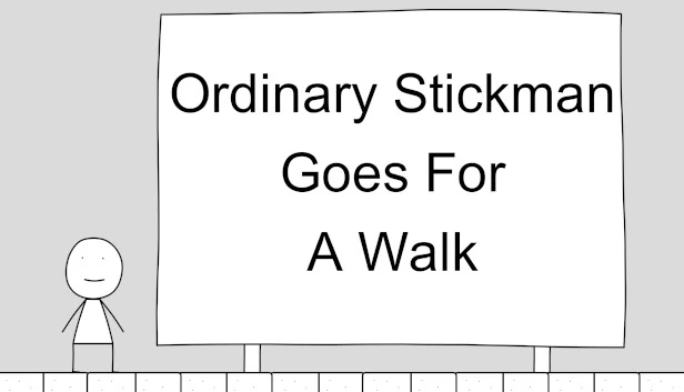 普通火柴人散步（Ordinary Stickman Goes For A Walk） 游戏封面