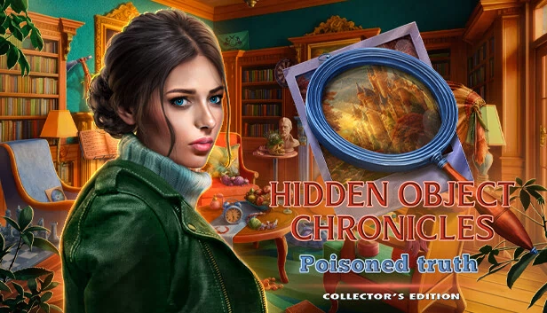 隐藏物品编年史：被毒害的真相 收藏版（Hidden Object Chronicles: Poisoned Truth Collector's Edition） 游戏封面