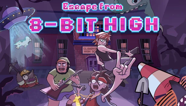 逃离8位高中（Escape from 8-Bit High） 游戏封面