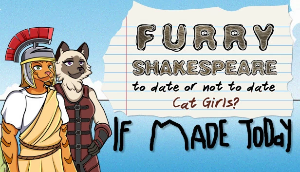 兽人莎士比亚:今天要不要约会猫娘?(Furry Shakespeare: To Date Or Not To Date Cat Girls? If Made Today) 游戏封面