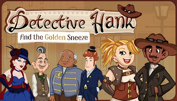 侦探汉克与金色喷嚏（Detective Hank and the Golden Sneeze） 游戏封面