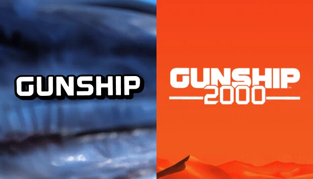 武装直升机 + 武装直升机2000(Gunship + Gunship 2000) 游戏封面