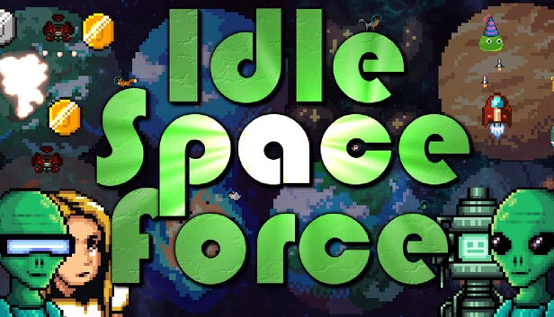 闲置太空力量：复古点击器（Idle Space Force: Retro Clicker） 游戏封面