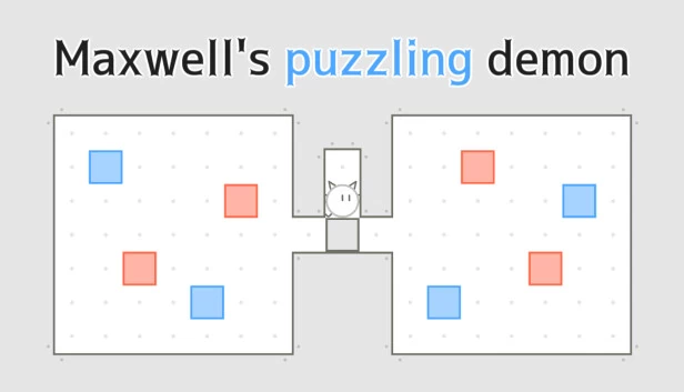 麦克斯韦的谜题恶魔(Maxwell's puzzling demon) 游戏封面